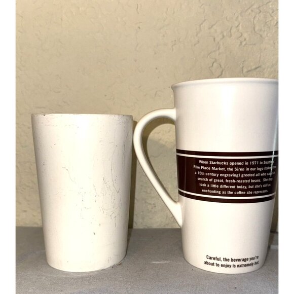 Starbucks Coffee Mug Set Of 3 - Fresh Roasted Logo 12oz Tall & Orange Tumbler - Picture 7 of 14